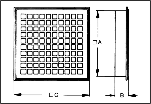 MLG 35 IM0000719.PNG Grille intérieure pour ventilation et extraction, tôle d'acier