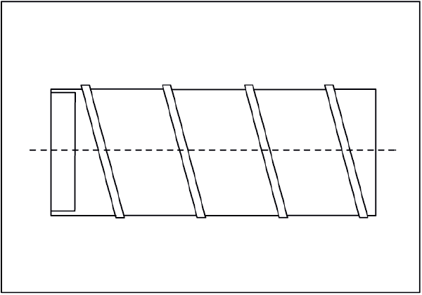 WFR 150 IM0001215.PNG 3 m Wickelfalzrohr DN 150, aus verzinktem Stahl