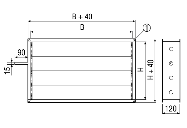 RKP 31 IM0001322.PNG Электрическая канальная заслонка