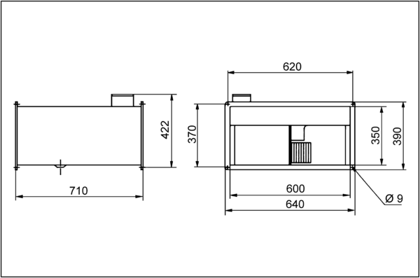 DPK 31/6 B IM0001530.PNG Radiální kanálový ventilátor, třífázový