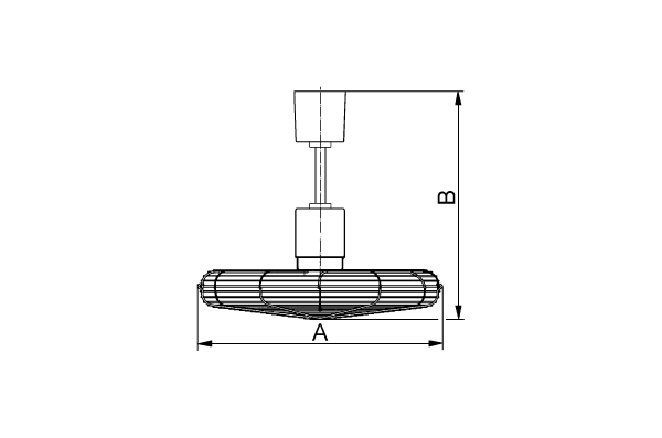EC 30 E IM0002046.PNG Axial ceiling fans for rooms with low ceilings, impeller diameter 300 mm