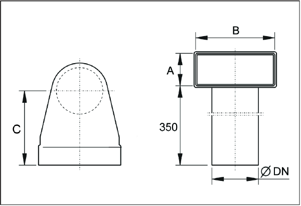 WB90V/55/110/100 IM0003385.PNG Úhlový oblouk 90grad, 55/110 na DN100