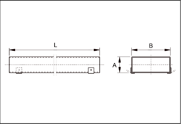 FK80/100/1500 IM0003395.PNG Flat channel 80/100, length: 1,500 mm,