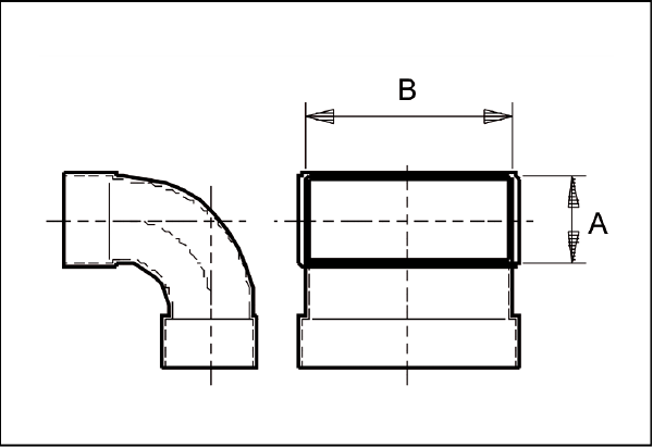 KB90LV/55/110 IM0003399.PNG Kolanko kanałowe 55/110, 90 st., długie, pio-