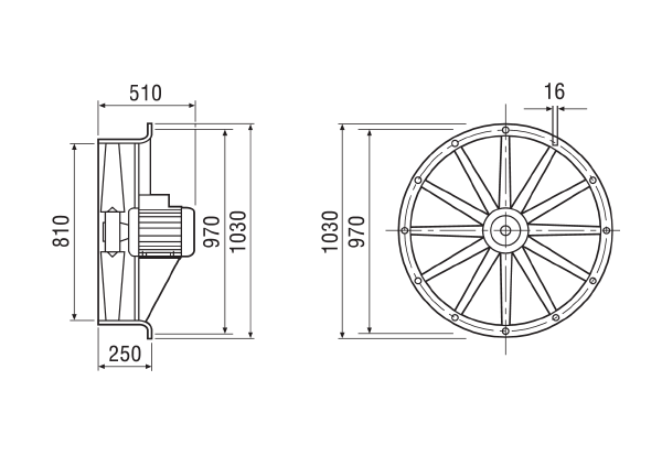DAS 80/4 IM0007769.PNG Axial fan, DN 800, 3-phase current