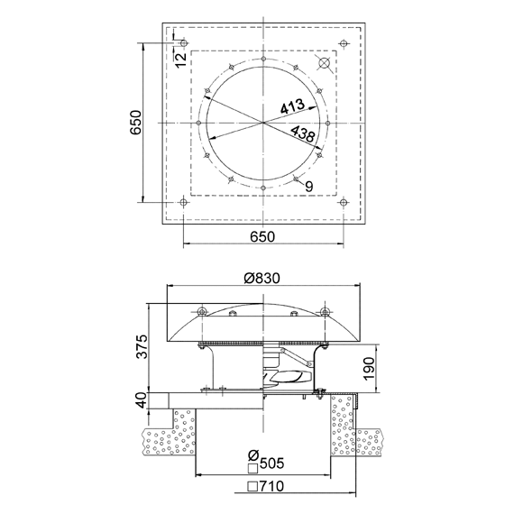 EZD40-4A IM0009107.PNG Wentylatory dachowe EZD, DZD z silnikami A