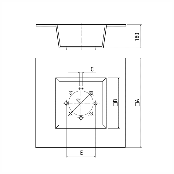 SZ 63 IM0009151.PNG Intermediate socket for SD 50 socket sound absorber