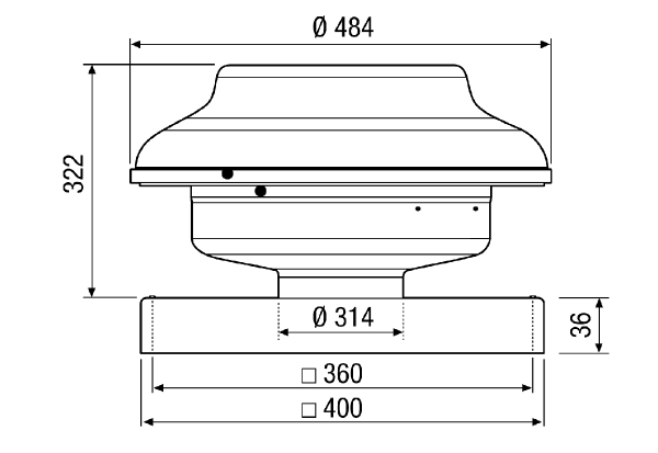 EHD 31 IM0009434.PNG Mini roof fan for private or commercial use, DN 315