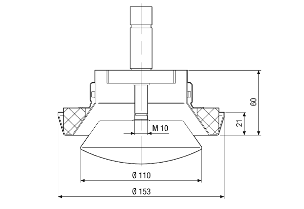 WBV 10 IM0012034.PNG Противопожарный тарельчатый клапан с не требующим обслуживания блокирующим клапаном противопожарной защиты и герметично закрытым пусковым устройством, DN 100