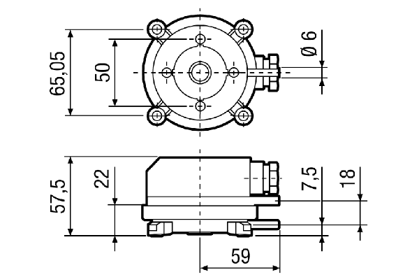 DS 500 IM0015936.PNG Pressure transmitter in plastic housing for use in air and non-aggressive gases