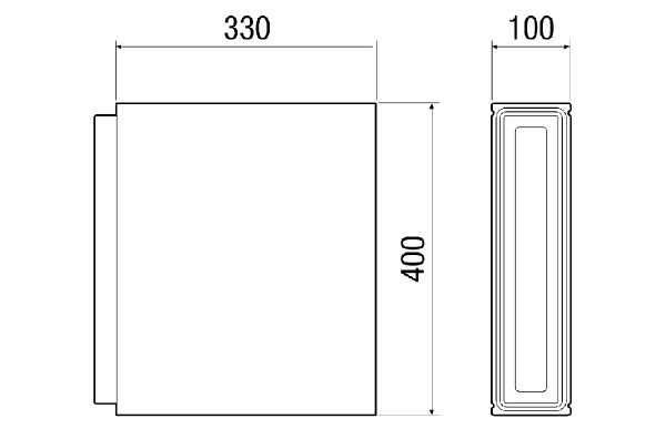 PP 45 LEV IM0017716.PNG Soffit element extension as an accessory for PP 45 LE soffit element