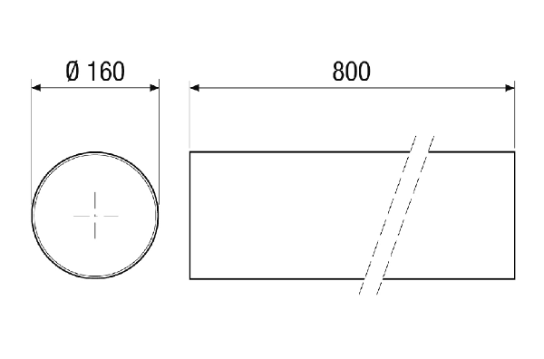 PP 45 RHL IM0018414.PNG Csőszerelő hüvely tartozékként PP 45 K, PP 45 O, PP 45 RC, PPB 30 K, PPB 30 O és PPB 30 RC végszerelő készlethez, hossz: 800 mm, szállítási terjedelem: 1 x csőszerelő hüvely, 1 x szerelőanyag