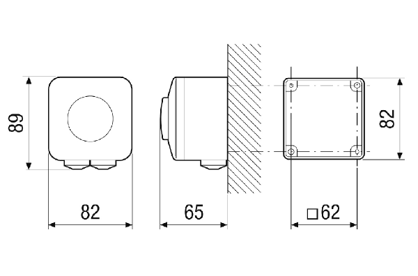 STX 1,5 IM0018541.PNG Regulátor otáček pod omítku nebo na stěnu, maximální zatížení 1,5 A