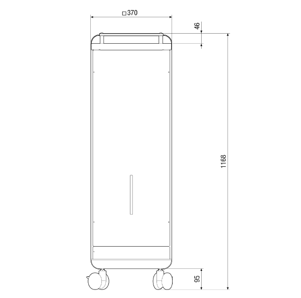 CleanBox 300 UV IM0019909.PNG Épurateur d'air mobile avec filtre HEPA (H14) et lampes UV-C, filtre jusqu'à 99,995 % de tous les bactéries et virus, débit d'air 300 m³/h