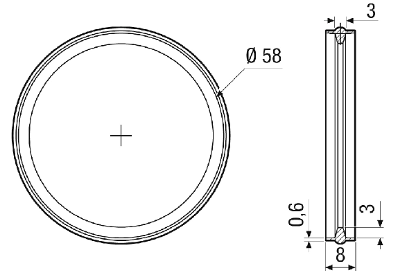 MA-D63 IM0020291.PNG Joints d'étanchéité DN 63 pour raccordement facile et étanche à l'air de gaines flexibles DN 63 et composants système MAICOAir DN 63, UC 10 pièces