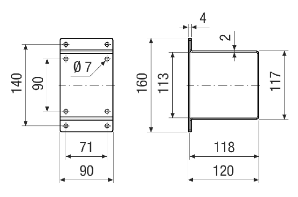 MSI 10 IM0020956.PNG Socle du moteur, DN 100