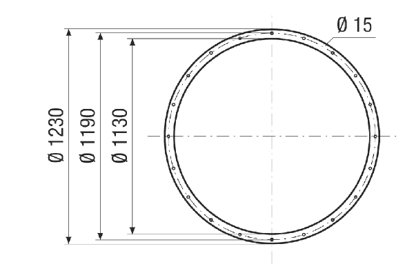 GFI 112 IM0021378.PNG Contre-bride pour le montage des ventilateurs sur les gaines rondes, DN 1120