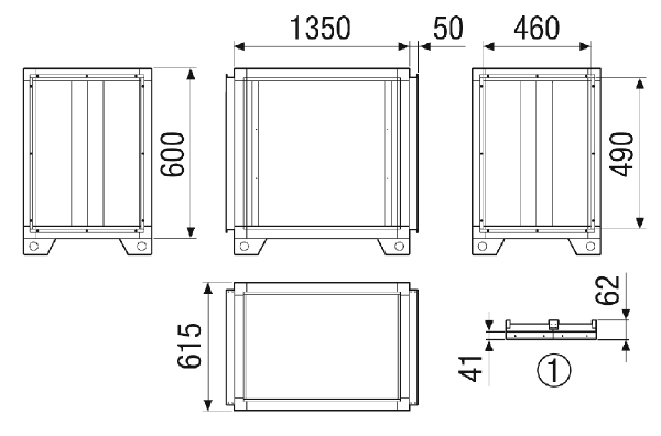 SD-MV4512-H-SL2 IM0023057.PNG Module d'insonorisation SL2, commande avec CTA 1200 MV4512H nécessaire. Baffles acoustiques selon le principe de l'absorption, en panneaux de fibres minérales résistants à l'abrasion et non inflammables, encastrés dans un boîtier métallique stable sur tout le pourtour, la surface étant en outre chanfreinée. Non inflammable selon DIN 4102, classe A.