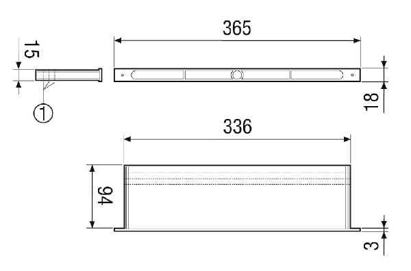 F 33-W IM0023133.PNG F 33-W légcsatorna ablakszelephez, ablakszelepek üreges profilokba való beszereléséhez szükséges, a friss levegőt közvetlenül a helyiségekbe vezeti, és megakadályozza az ablakprofil kihűlését.
