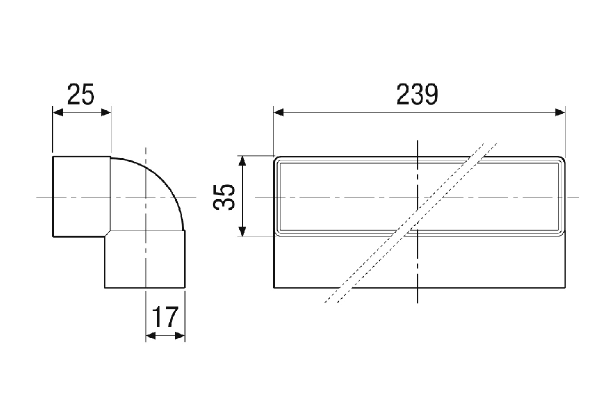 FK-VW-90 IM0023139.PNG Vertikalwinkel 90°, Muffenmaß