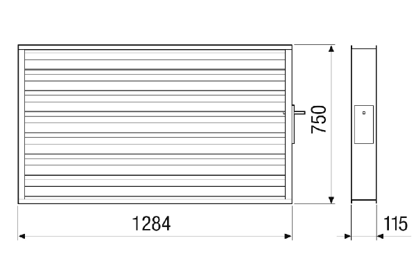 VKM-MV4555-V-DA IM0023250.PNG Volets de fermeture motorisés pour appareils compacts de traitement d'air centralisésCTA à récupération de chaleur. Compatibles avec CTA 5500 MV4555V. Commande avec appareil centralisé de traitement d'air CTA nécessaire.