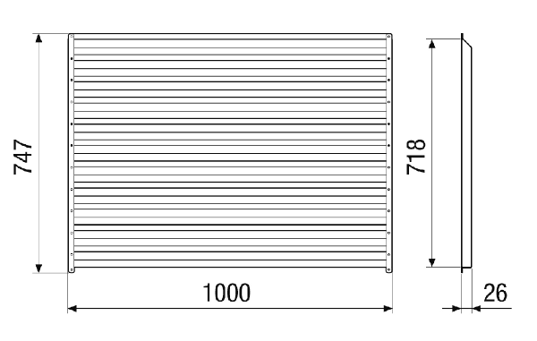 PAS-MV4540-V-LV IM0023274.PNG Séparateur de particules pour séparer les particules poussiéreuses et à gros grains dans l'air extérieur. Commande avec CTA 4000 MV4540V nécessaire