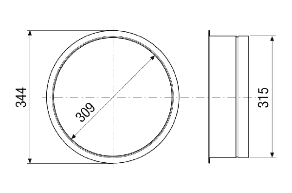 RA-MV4512-RC IM0023277.PNG Transition adapter from square to round for connecting round ducts. For additional modules (NHKR/SD/VM/PAS), the round connection is placed behind the last component in airflow direction. Necessary order with RLT 1200 MV4512.