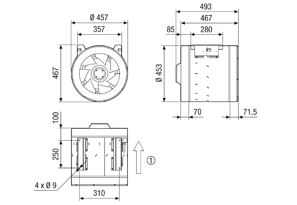EDR 45-2 IM0023306.PNG Diagonal fan for duct installation, DN 450