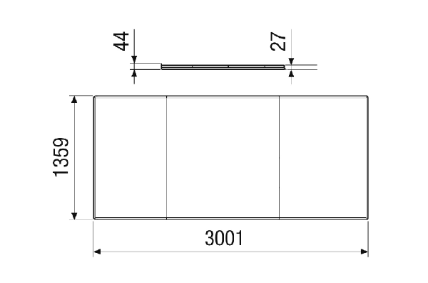 RD-MV4555-V-RF IM0023331.PNG Rain cover as weather protection for the RLT 5500 MV4555V. Order necessary with RLT central air handling unit.