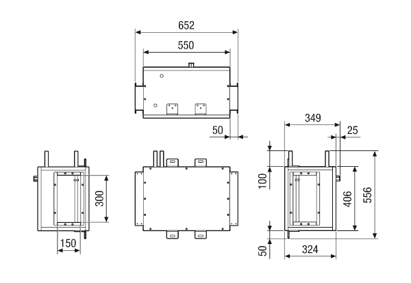 NHKR M4004H CCW1 IM0023653.PNG External water-based reheating and cooling register CCW1 for installation on the RLT FLAT 400. Order necessary with RLT FLAT central air handling unit.