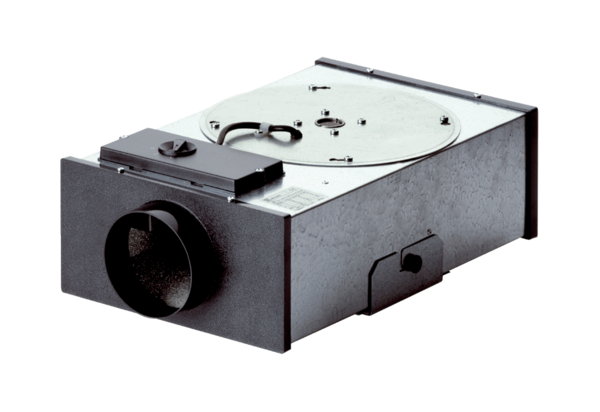 Boîte plate centrifuge EFR IM0008816.PNG Ventilateurs centrifuges pour gaine ronde avec dimensions réduites pour un montage dans les environnements très étroits