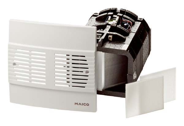 WRG 35-SE IM0009453.PNG Complete fan unit for decentralised WRG 35 ventilation unit with heat recovery, nominal size 350 mm, including internal cover and two G4 filters. Accessories needed: Shell kit WRG 35-SR and control RLS 4