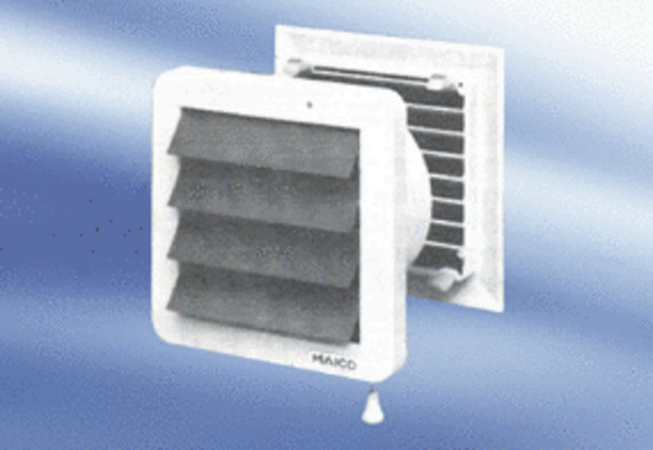 EMA 16 IM0009487.PNG Внутристенный вентилятор с наружной решеткой, макс. толщина стены 95 мм