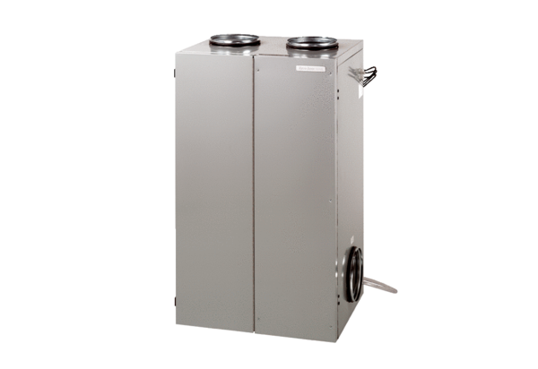 WS 600 IM0009844.PNG Kompaktni ventilacijski sustav s vrlo učinkovitom rekuperacijom topline, ljetnim/zimskim radom i konstantnim volumenom zraka