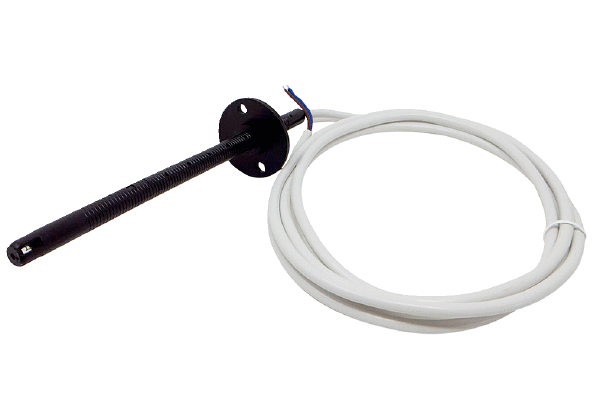 FL 30 P IM0009874.PNG Temperature sensor for measuring the air temperature in ventilation channels. Can be combined with ETL 16 P, DTL 16 P, DTL 24 P.