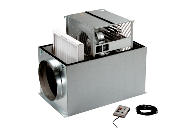 ECR 16 IM0009891.PNG Kompaktni uređaj za usisni zrak s integriranim električnim grijačem zraka, filtar i regulacija, DN 160