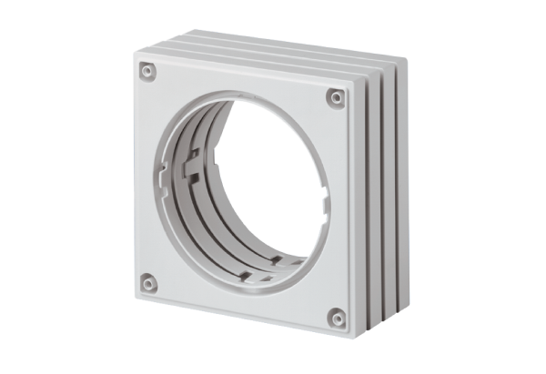 ECA-AH IM0009942.PNG Element dystansowy do wentylatory do małych pomieszczeń ECA 100. W przypadku następnych modeli ECA 100 ipro.. inwestor musi dostosować element dystansowy.