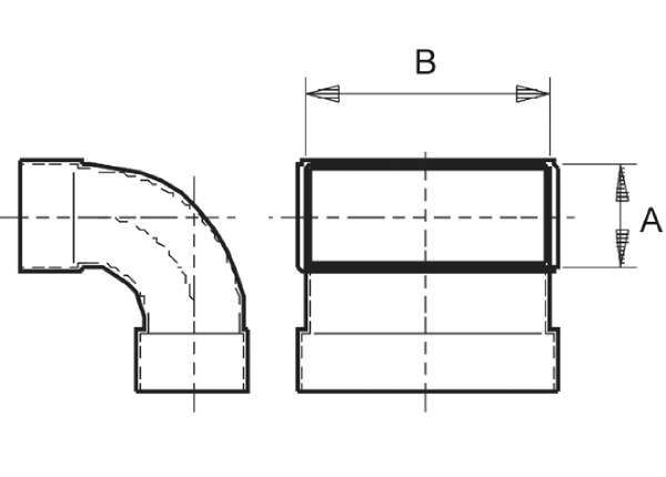 KB90LV/55/220 IM0010481.PNG Kolanko kanałowe 55/220, 90 st., długie, pio-