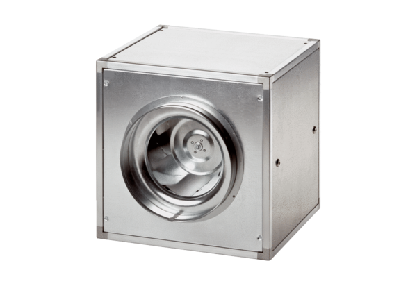 ESQ, DSQ Quickbox IM0011157.PNG Sound-insulated centrifugal fans with exhaust air connection which can be fitted in various ways
