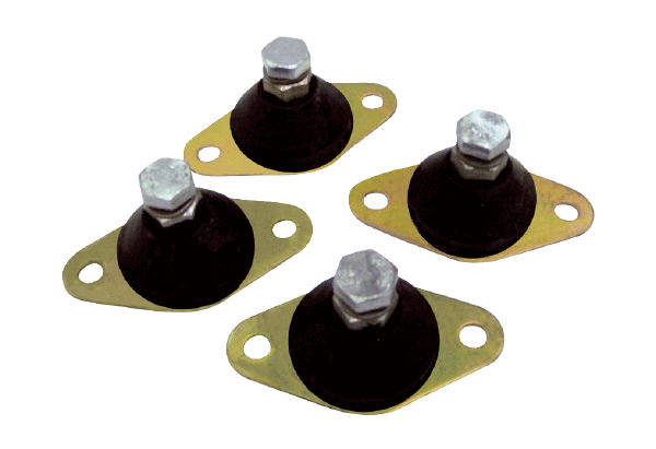 GP 10 IM0011936.PNG 4 tlumiče chvění pro upevnění ventilátorů EZL/DZL, EZR/DZR a DZR Ex bez přenosu vibrací