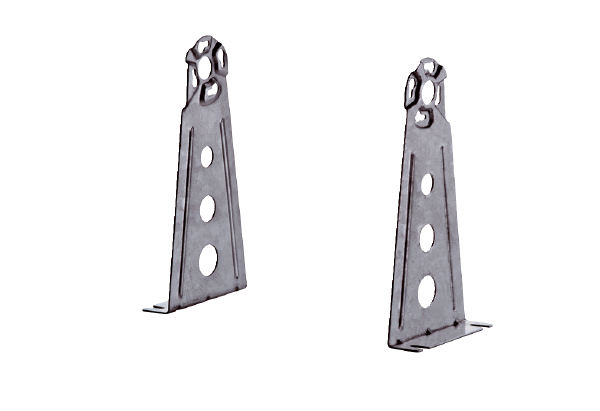 FUR 31/1 IM0012123.PNG Mounting foot for the assembly of ERR 31.. on walls, ceilings or brackets