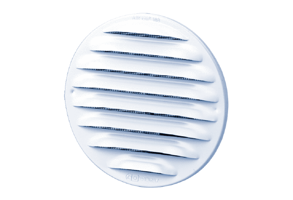 MGR 80/125 V2A IM0012689.PNG Round external grille for DN 80 to DN 125 ducts, stainless steel