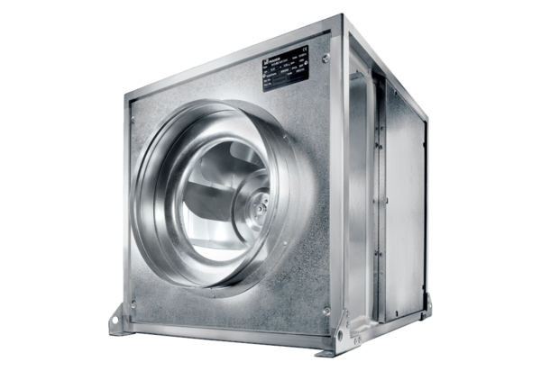 Quickbox ESQ K / DSQ K IM0013307.PNG Ventilateurs centrifuges insonorisés avec raccord d’air sortant à montage variable, pour températures élevées jusqu’à 180°C
