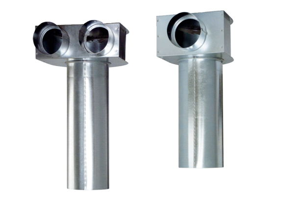 MF-WLF bracket IM0014134.PNG 90° bracket as supply air / exhaust air valve adaptor on MF-F flexible steel duct