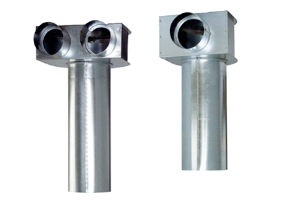Équerres MF-WLF IM0014134.PNG Équerre 90° comme élément de raccordement clapet d'air entrant/sortant sur gaine flexible MF-F
