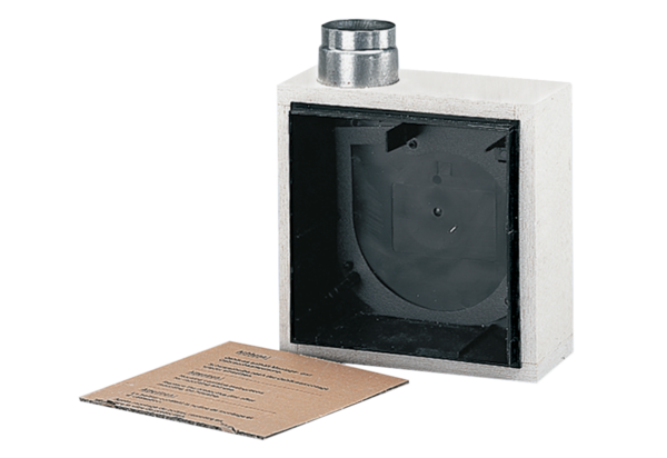 ER - UPB IM0014163.PNG Fire protection recessed-mounted housing with fire protection shut-off device for all fire protection systems for fitting an ER 60 / ER100 fan insert or Centro-M / Centro-E / Centro-H exhaust air element