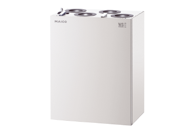 WS 170 IM0014394.PNG Centralised ventilation unit with heat recovery in 4 variants, up to 160 m³/h, without app control