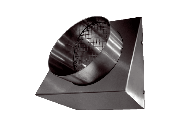 KW-FL-31E IM0015570.PNG Outgoing air wall connection, DN 315, colour brushed stainless steel