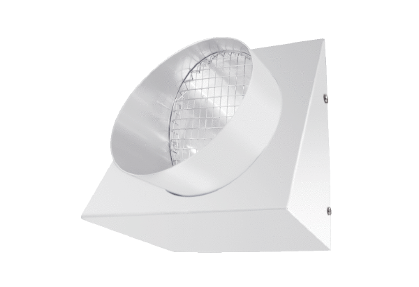 KW-FL 16W IM0015666.PNG Outgoing air wall supports, DN 160, colour pure white, similar to RAL 9010