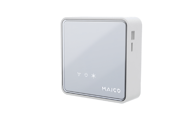 EAQ 10/3 IM0015984.PNG Sensor for measuring air quality and air humidity with a linear output signal of 0-10 V. For WS 170 KB.., WR 310/WR 410, WS 320 and WS 470 ventilation units. In addition, a potential-free switching contact can be used depending on VOC and humidity.